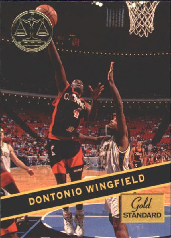 NBA 1994 Signature Rookies Gold Standard - No. 24 - Dontonio Wingfield