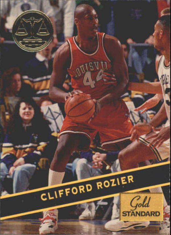 NBA 1994 Signature Rookies Gold Standard - No 17 - Clifford Rozier