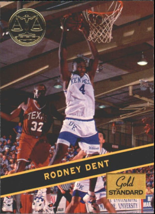 NBA 1994 Signature Rookies Gold Standard - No 5 - Rodney Dent