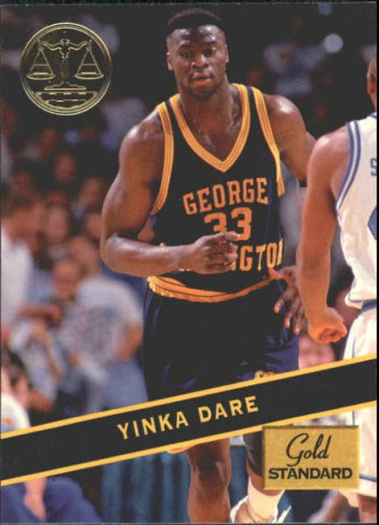 NBA 1994 Signature Rookies Gold Standard - No 4 - Yinka Dare