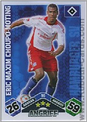 Soccer 2010/11 Topps Match Attax - No 90 - Choupo-Moting