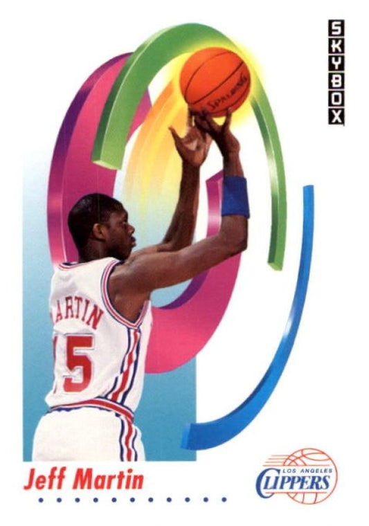 NBA 1991-92 SkyBox - No 128 - Jeff Martin