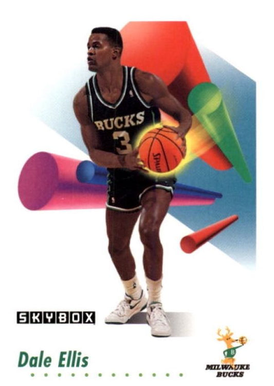 NBA 1991-92 SkyBox - No 161 - Dale Ellis