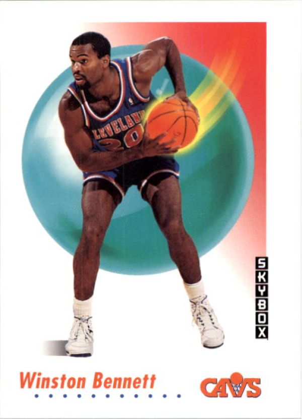 NBA 1991-92 SkyBox - No 45 - Winston Bennett