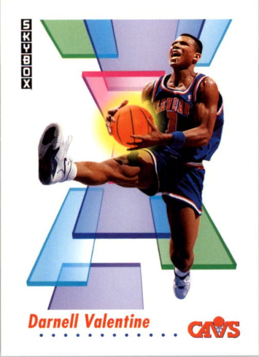 NBA 1991-92 SkyBox - No 54 - Darnell Valentine