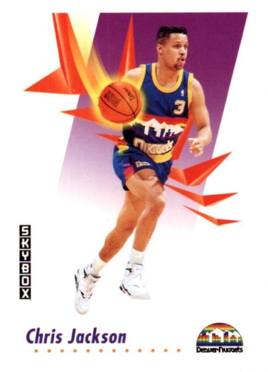 NBA 1991-92 SkyBox - No 70 - Chris Jackson