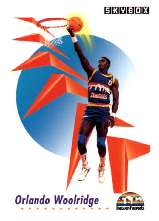 NBA 1991-92 SkyBox - No 77 - Orlando Woolridge