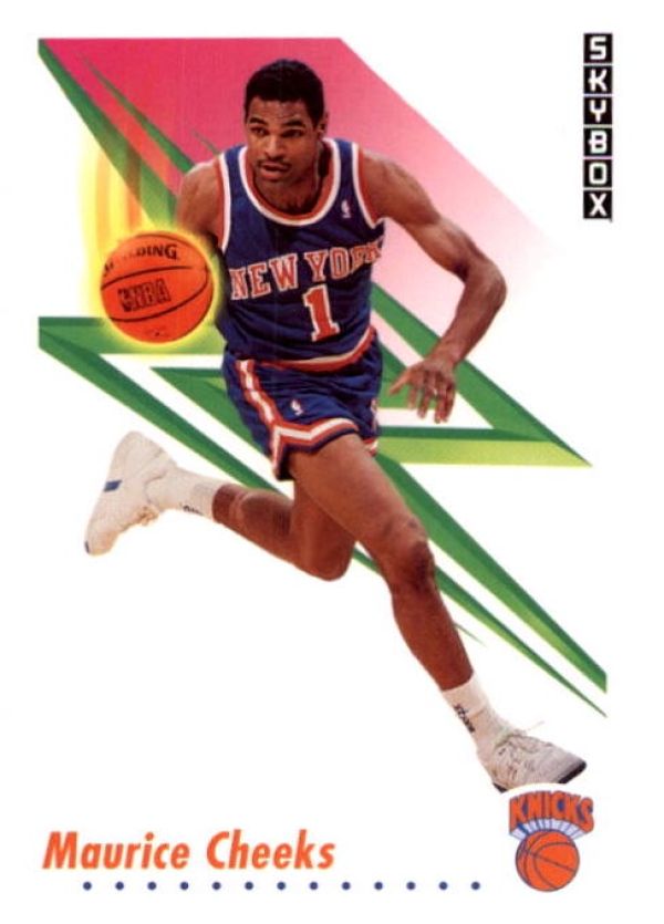 NBA 1991-92 SkyBox - No 188 - Maurice Cheeks