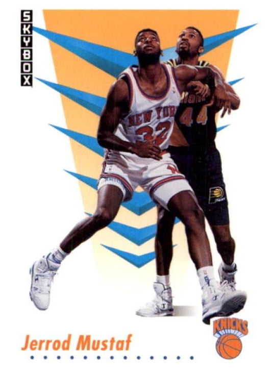 NBA 1991-92 SkyBox - No 191 - Jerrod Mustaf