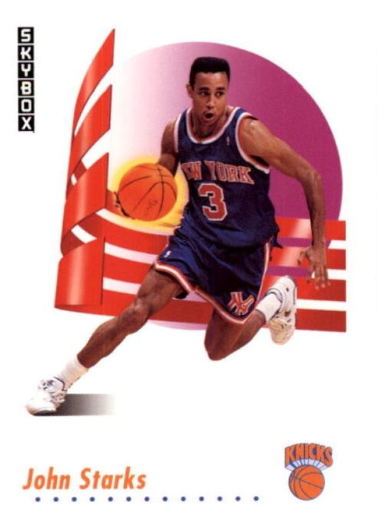 NBA 1991-92 SkyBox - No 194 - John Starks