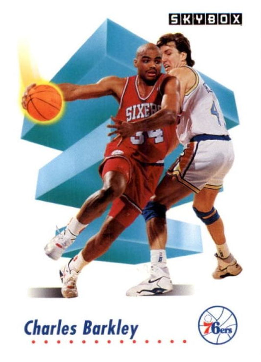NBA 1991-92 SkyBox - No 211 - Charles Barkley