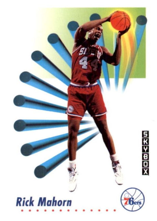 NBA 1991-92 SkyBox - No 217 - Rick Mahorn