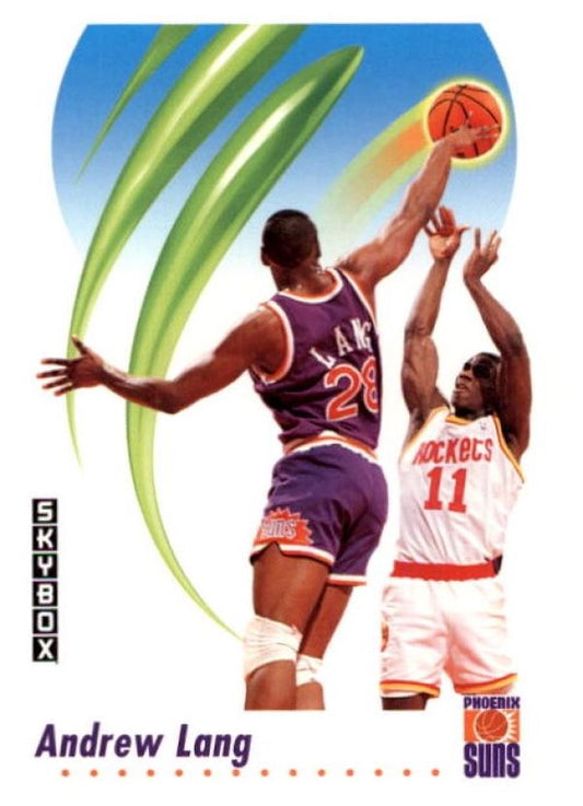 NBA 1991-92 SkyBox - No 227 - Andrew Lang