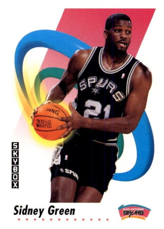 NBA 1991-92 SkyBox - No 257 - Sidney Green