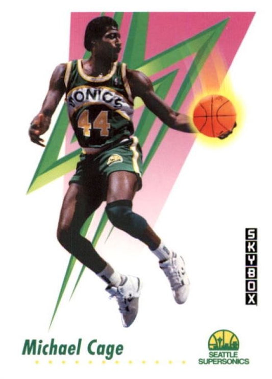 NBA 1991-92 SkyBox - No 267 - Michael Cage