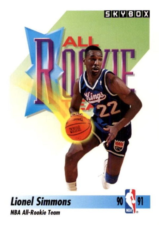 NBA 1991-92 SkyBox - No 319 - Lionel Simmons