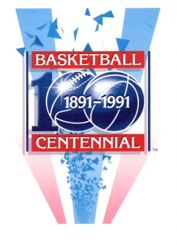 NBA 1991-92 SkyBox - No. 328 - Centennial Logo Card