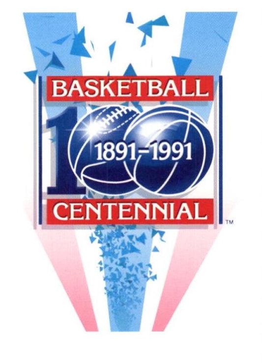 NBA 1991-92 SkyBox - No 328 - Centennial Logo Card
