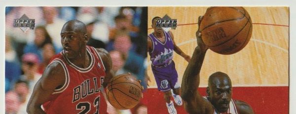 NBA 1997-98 Upper Deck Air Time Jumbo - No 11 - Michael Jordan