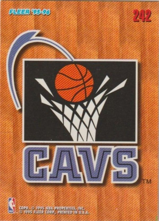 NBA 1995-96 Fleer European - No 242 - Cleveland Cavaliers Team Logo