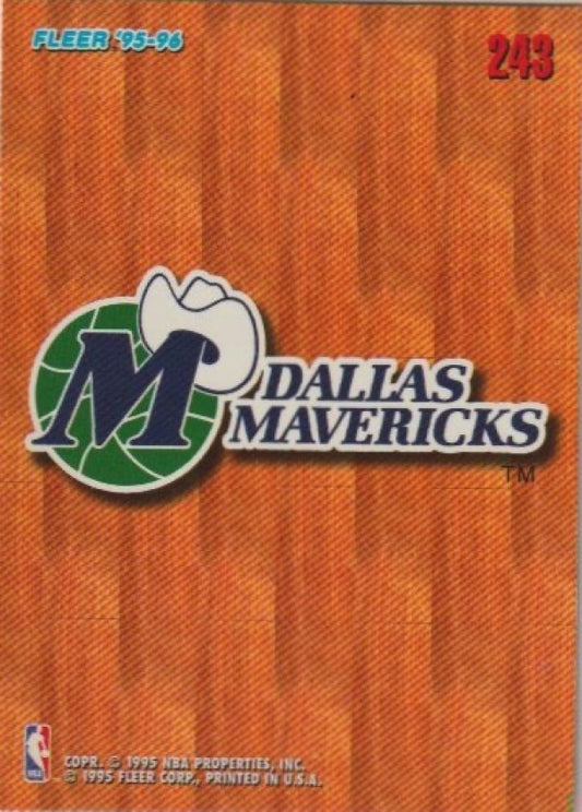 NBA 1995-96 Fleer European - No 243 - Dallas Mavericks Team Logo