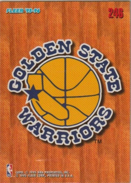 NBA 1995-96 Fleer European - No 246 - Golden State Warriors Team Logo