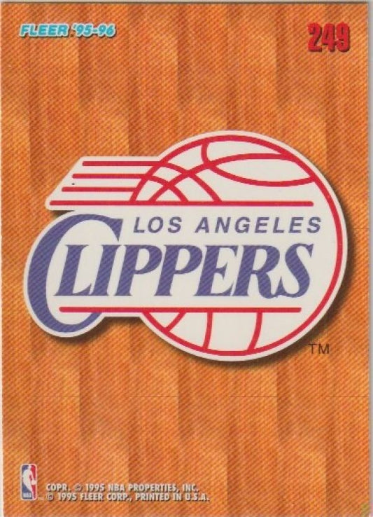 NBA 1995-96 Fleer European - No 249 - Los Angeles Clippers Team Logo