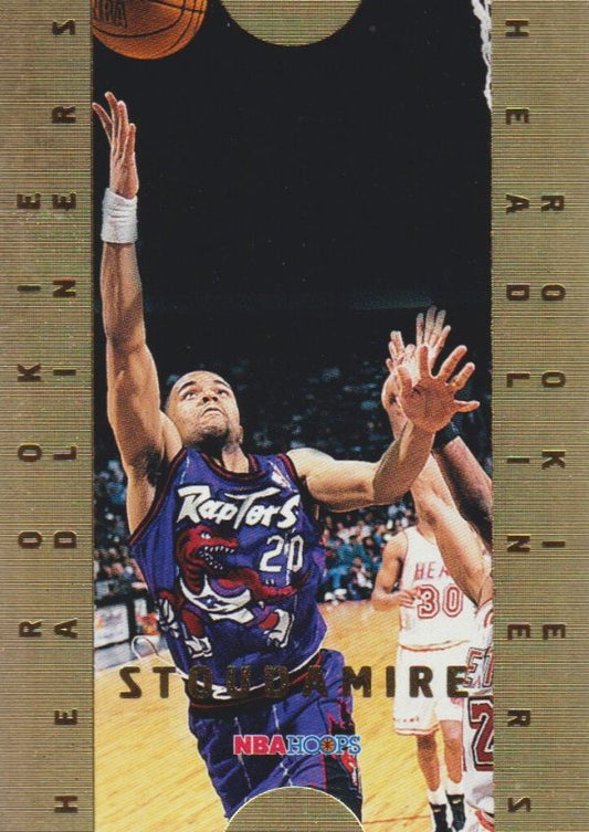 NBA 1996-97 Hoops Rookie Headliners - No 9 of 10 - Damon Stoudamire