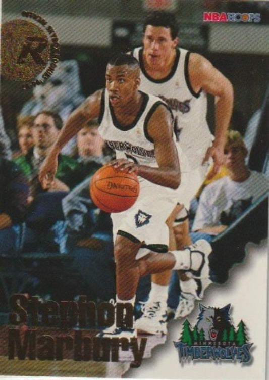 NBA 1996-97 Hoops - No 300 - Stephon Marbury