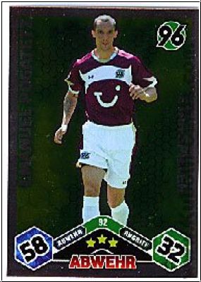 Fussball 2010 / 11 Topps Match Attax - No 92 - Emanuel Pogatetz