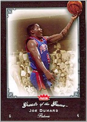 NBA 2005 / 06 Greats of the Game - No 24 - Joe Dumars