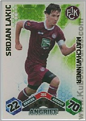 Soccer 2010/11 Topps Match Attax - No 366 - Srdjan Lakic