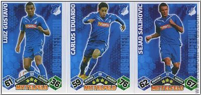 Fussball 2010-11 Topps Match Attax - TSG Hoffenheim komplettes Set