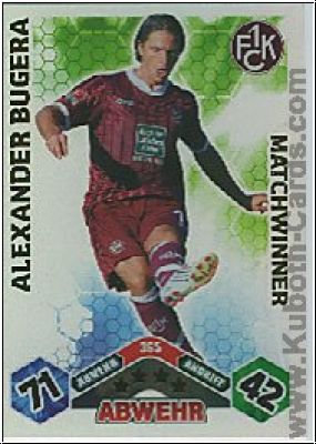 Soccer 2010/11 Topps Match Attax - No 365 - A. Bugera