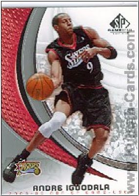 NBA 2005 / 06 SP Game Used - No 74 - Andre Iguodala