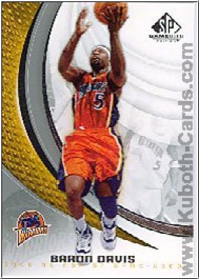 NBA 2005 / 06 SP Game Used - No 32 - Baron Davis