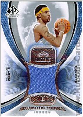 NBA 2005 / 06 SP Game Used Authentic Fabrics - No AF-KM