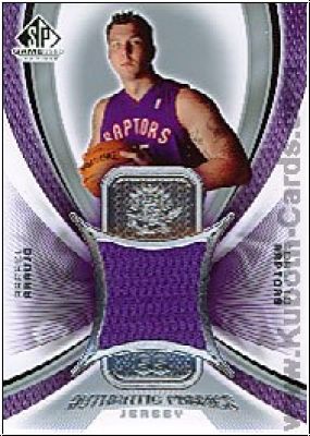 NBA 2005/06 SP Game Used Authentic Fabrics - No AF-RF