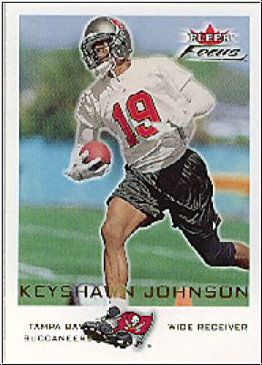 NFL 2000 Fleer Focus - No 38 - Keyshawn Johnson