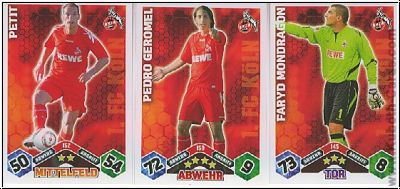 Soccer 2010-11 Topps Match Attax - 1. FC Köln complete set