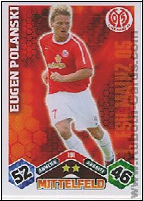 Soccer 2010/11 Topps Match Attax - No 191 - Eugen Polanski