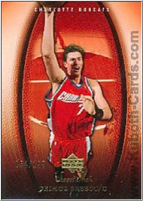 NBA 2005/06 Sweet Shot Gold - No 10 - Primoz Brezec