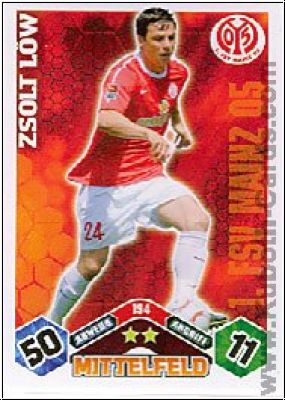 Soccer 2010/11 Topps Match Attax - No 194 - Zsolt Löw