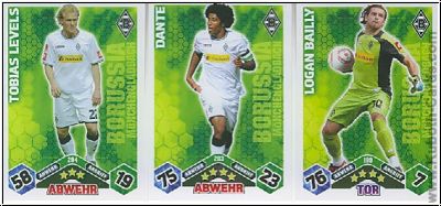 Football 2010-11 Topps Match Attax - Borussia Mönchengladbach complete set