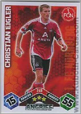 Soccer 2010/11 Topps Match Attax - No 249 - Christian Eigler