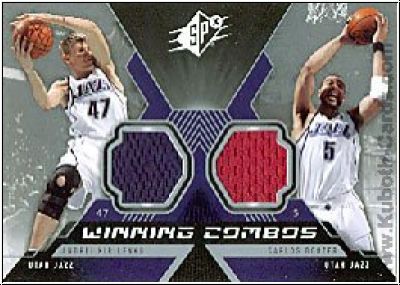 NBA 2005/06 SPx Winning Materials Combos - No WC-KB