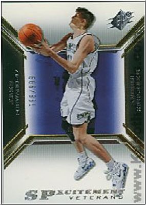 NBA 2005 / 06 SPx SPxcitement Veterans - No XCV33