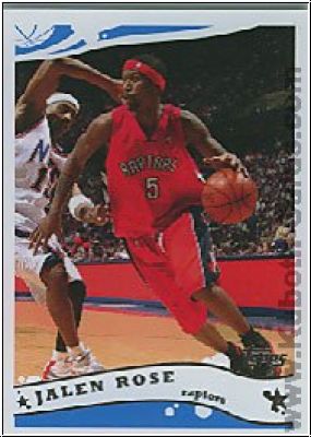 NBA 2005/06 Topps - No. 51 - Jalen Rose