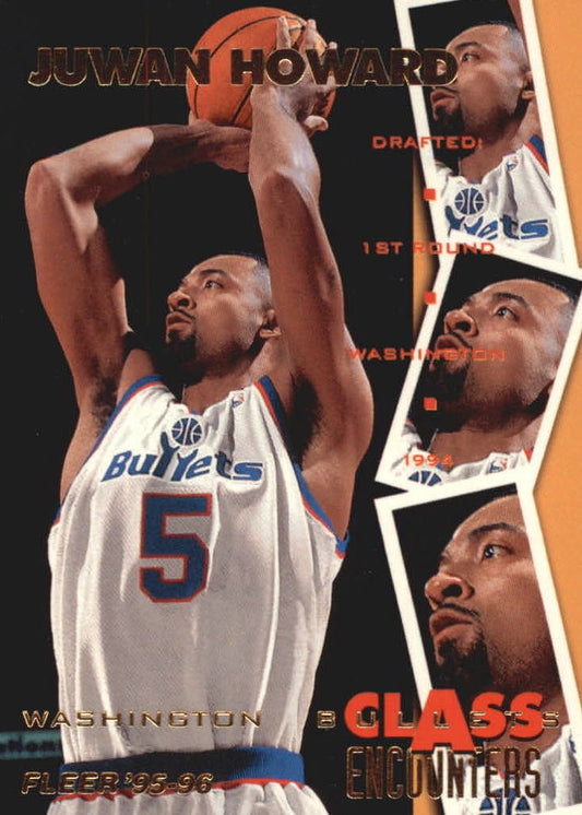 NBA 1995-96 Fleer European - No 433 - Juwan Howard