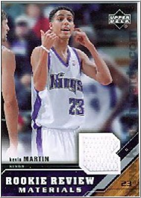 NBA 2005/06 Upper Deck Rookie Review Materials - No RRM-KM